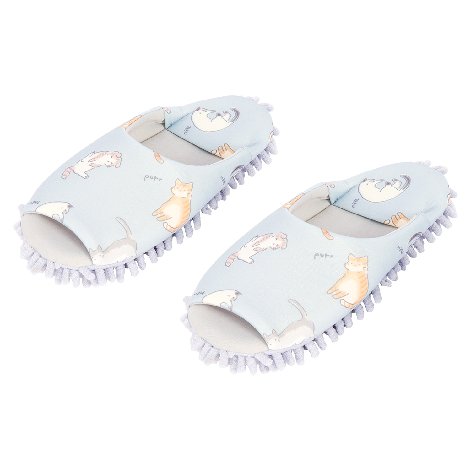 Cold sensitive fish mouth slippers