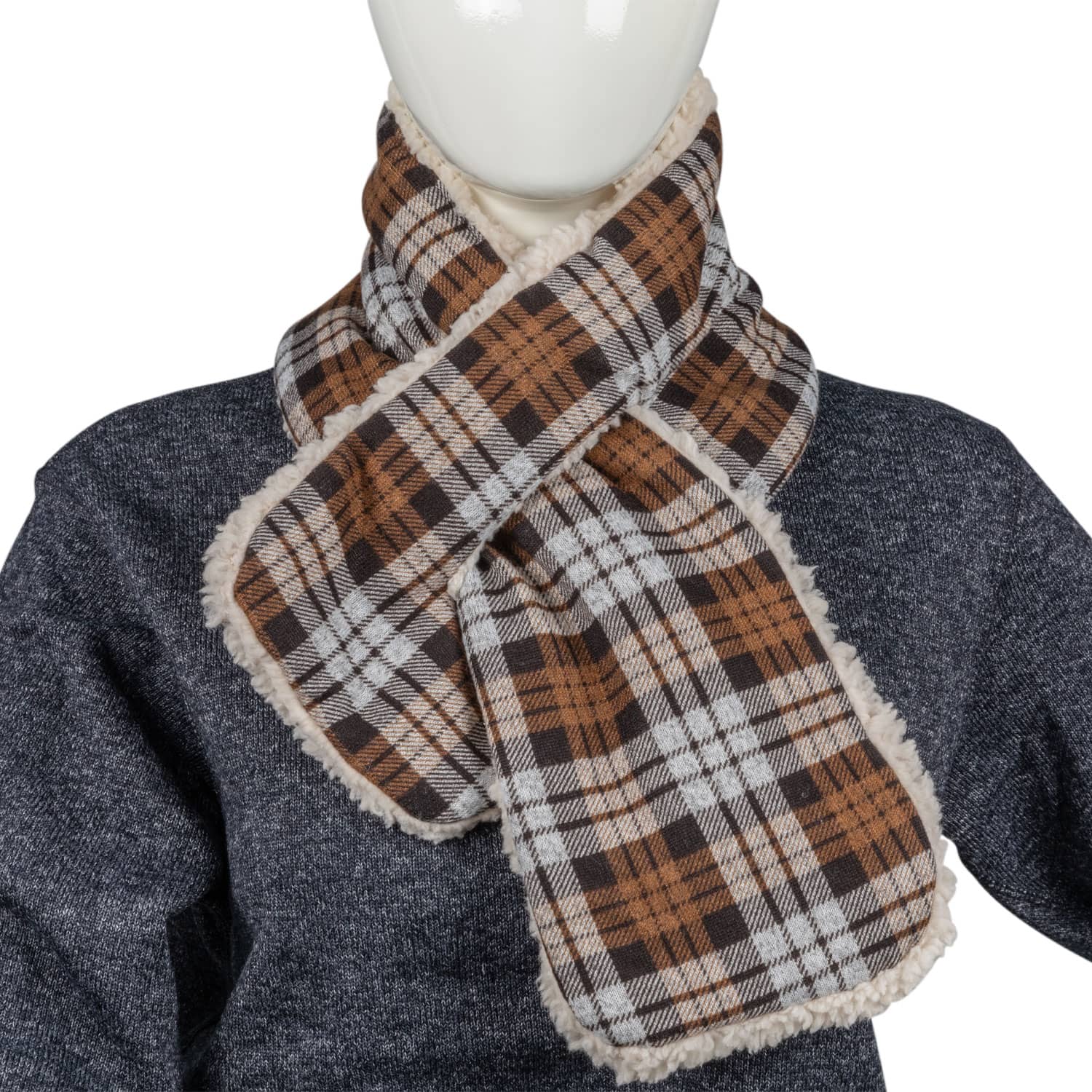 Woman cross scarf