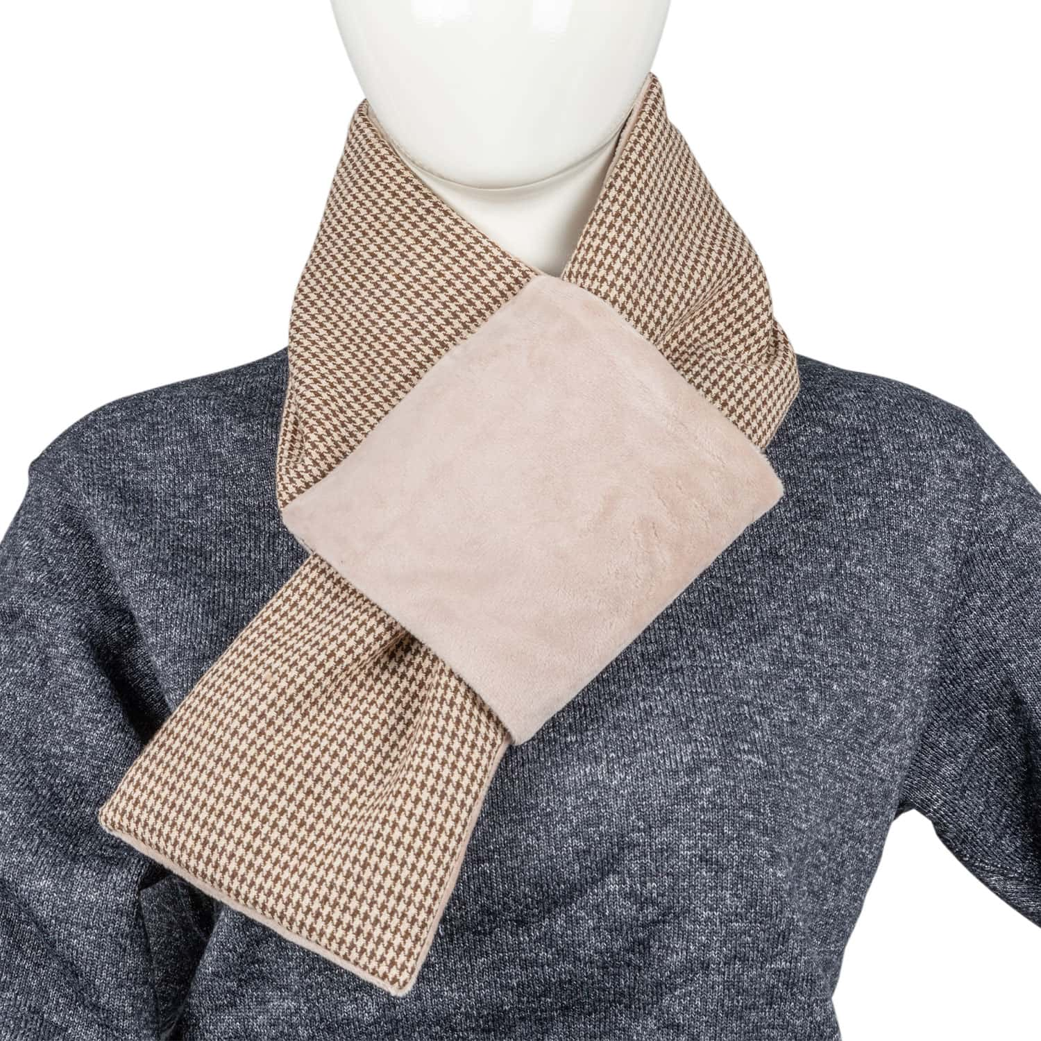 Man cross scarf