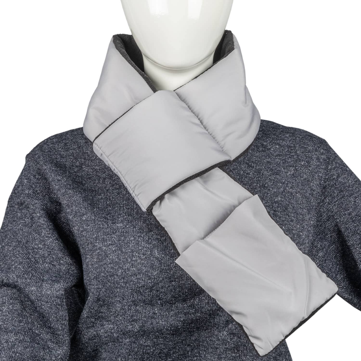 Man cross scarf