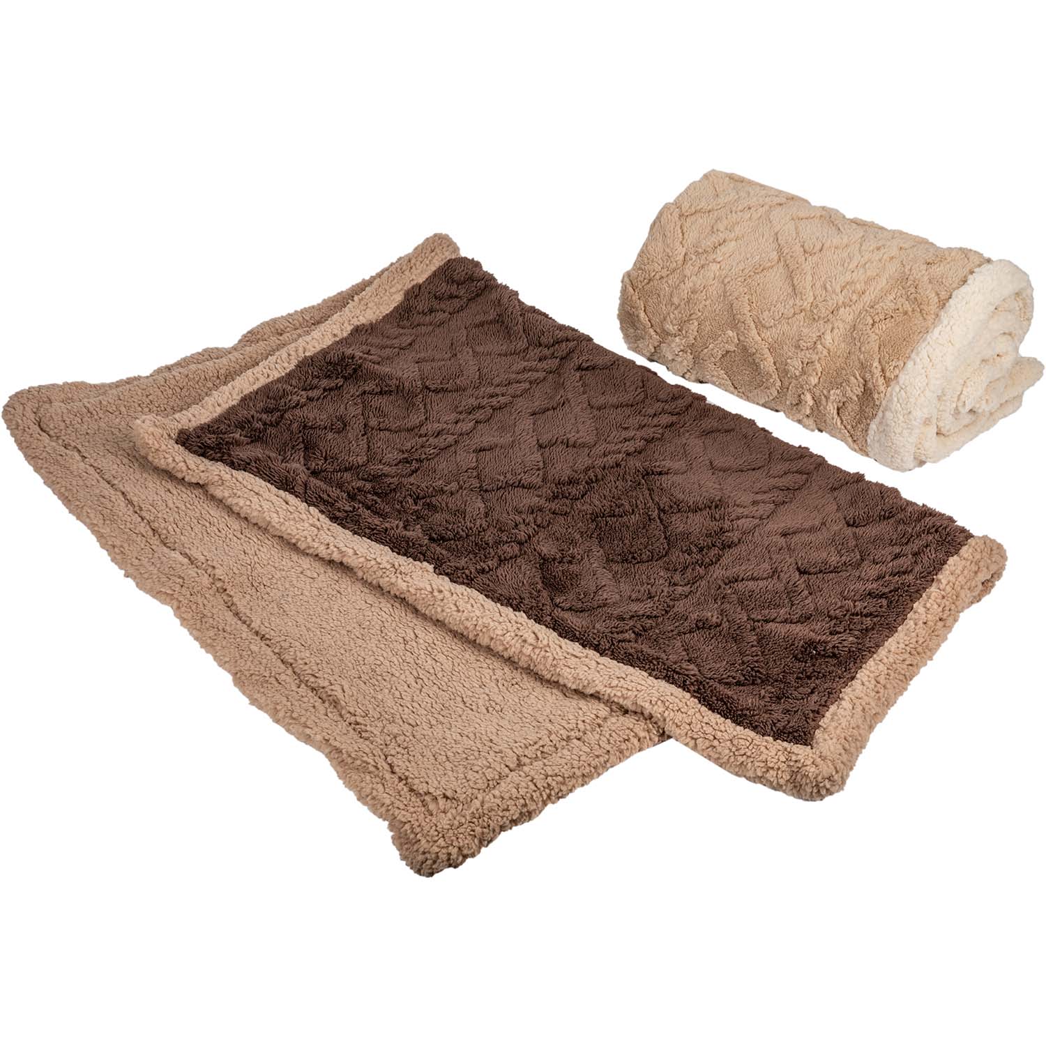 Double layer thickened blanket